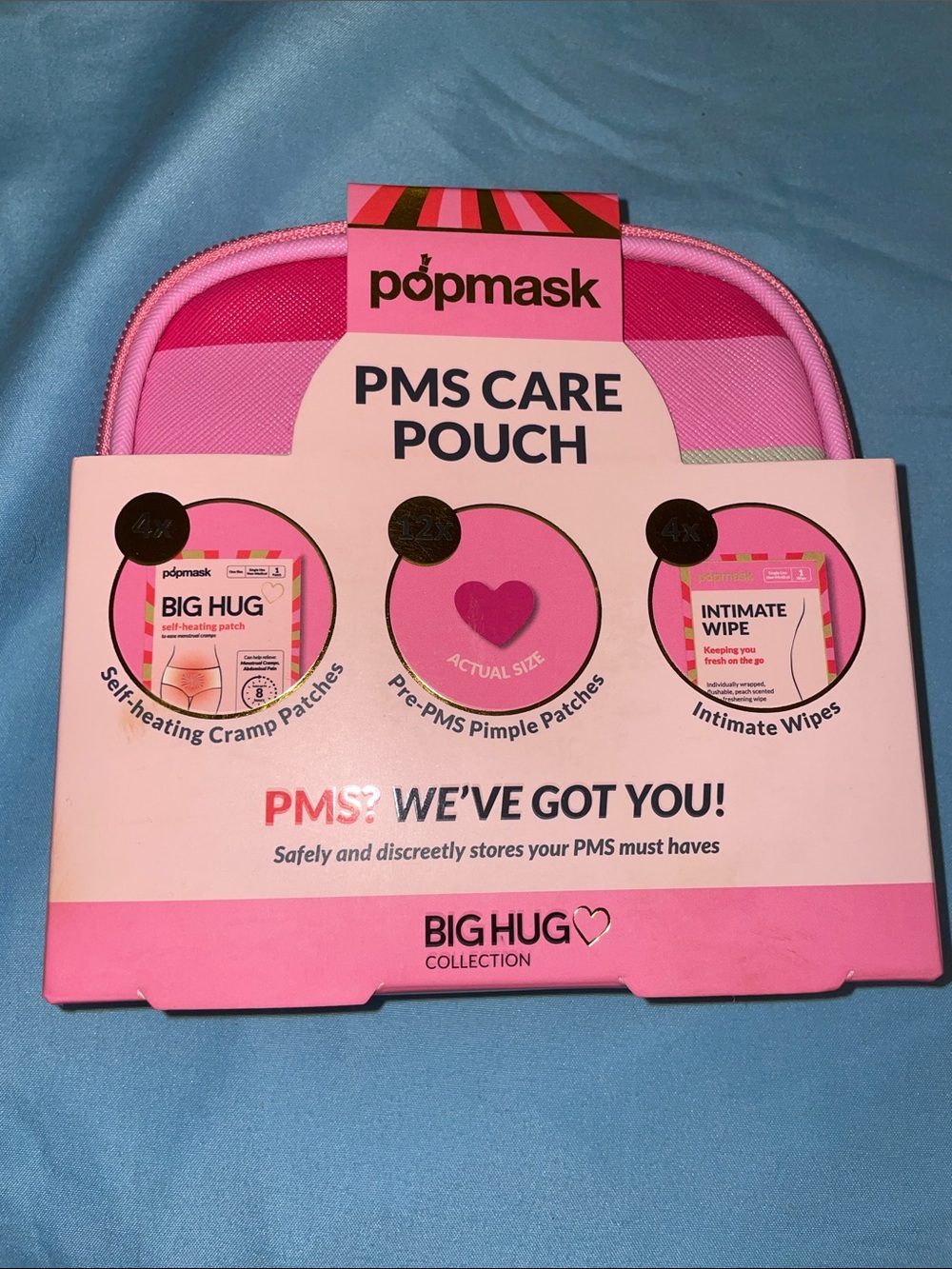 popmask PMS Care Pouch - Pink